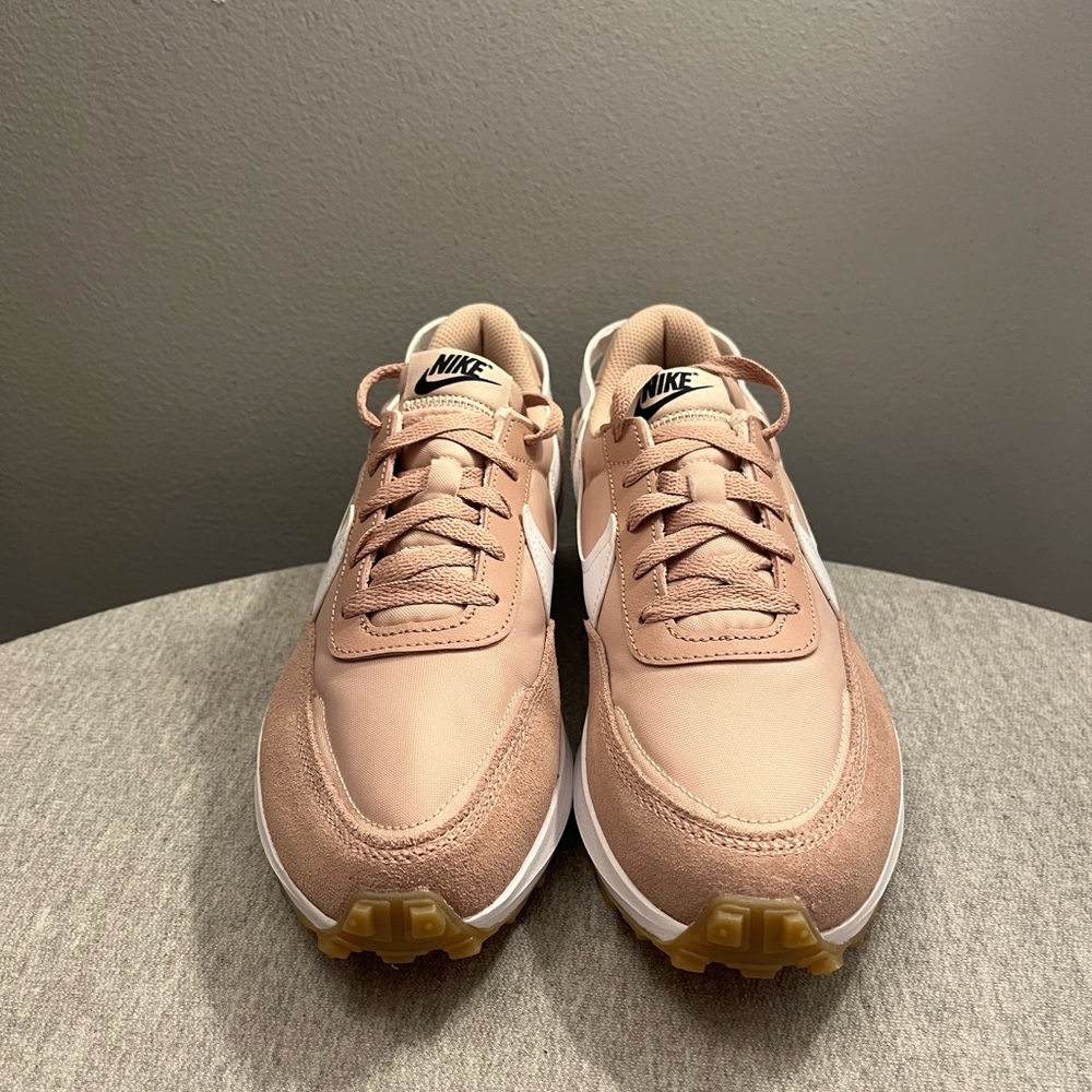 Nike Waffle Debut Pink White Casual Women's Shoe Size 7 DH9523-201 - Picture 4 of 11